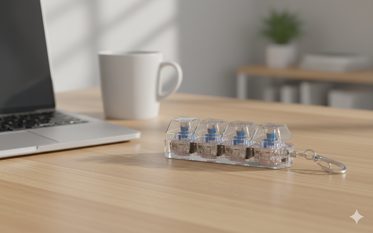 ClickIT — Mini clavier anti-stress