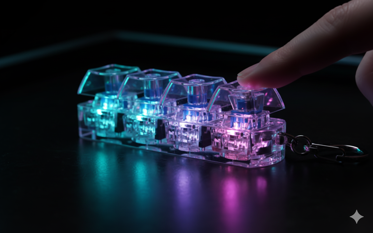 ClickIT — Mini clavier anti-stress