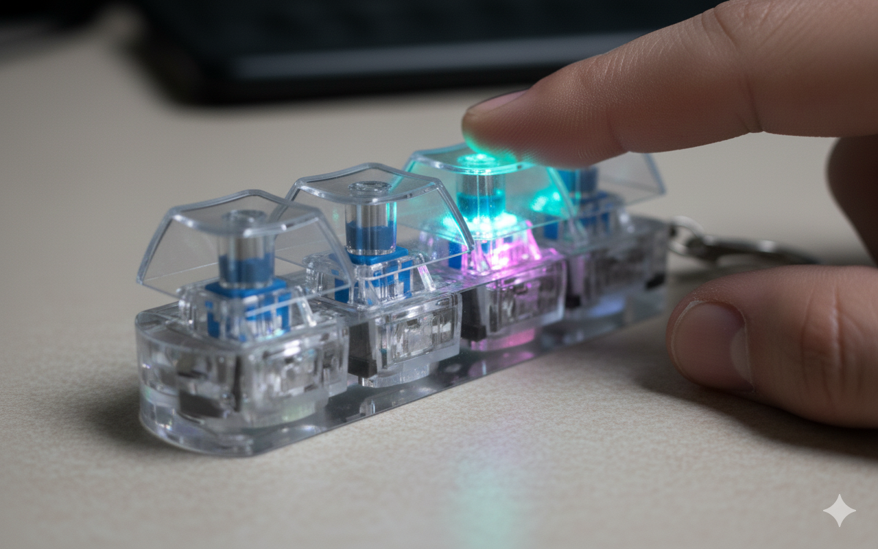ClickIT — Mini clavier anti-stress